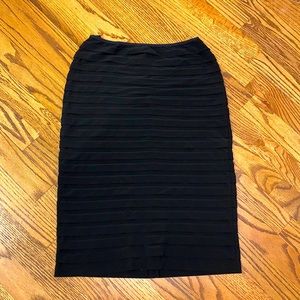Black stretch Skirt